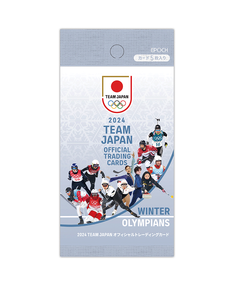 2024 TEAM JAPANオフィシャルトレーディングカードWINTER OLYMPIANS