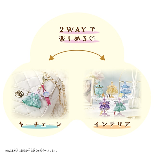 ミニコスチャーム -ディズニープリンセス-1ボックスセット（5個入り） 8