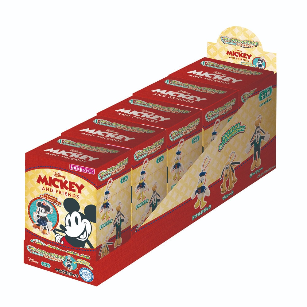 ワークショップメイド ミッキー＆フレンズ　マスコット　1ボックスセット（5個入り） 1