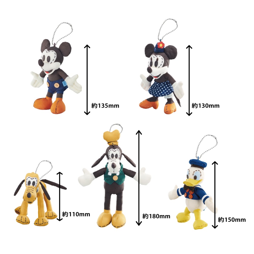ワークショップメイド ミッキー＆フレンズ　マスコット　1ボックスセット（5個入り） 2
