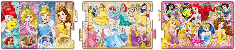 ステップパノラマパズル　ディズニープリンセス / きらめくプリンセス
