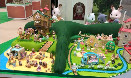 ジオラマ作品展示イメージ