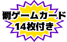 罰ゲームカード14枚付き