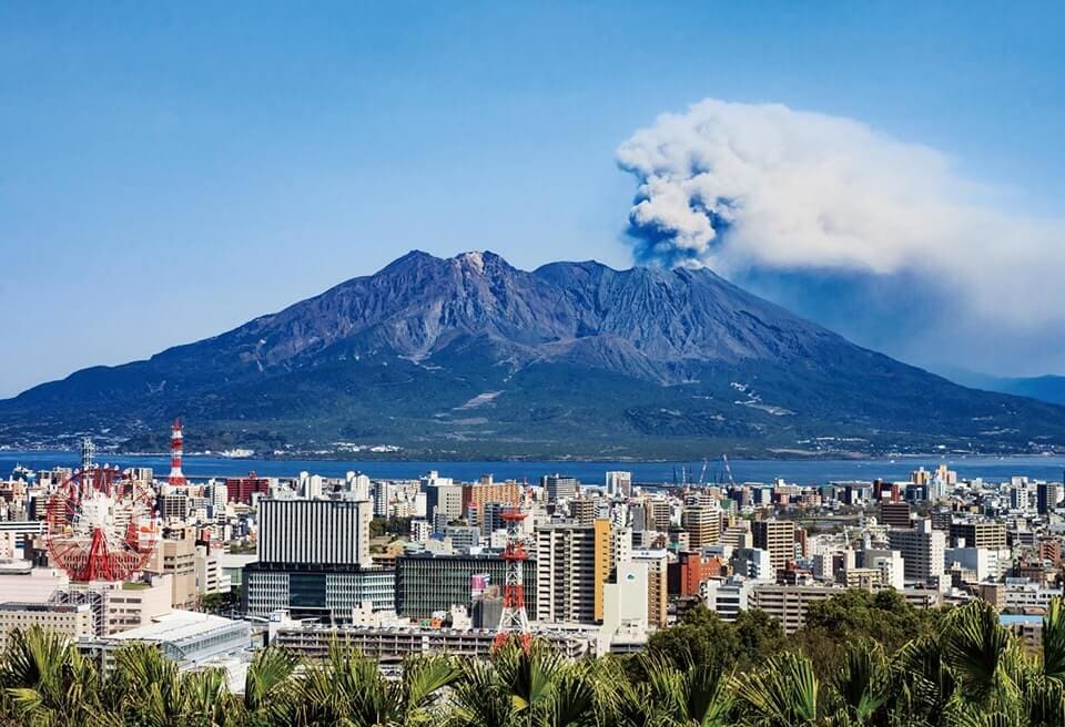 桜島 Sakurajima Volcano 鹿児島県 ご当地限定ジグソーパズルシリーズ パズル紀行 エポック社