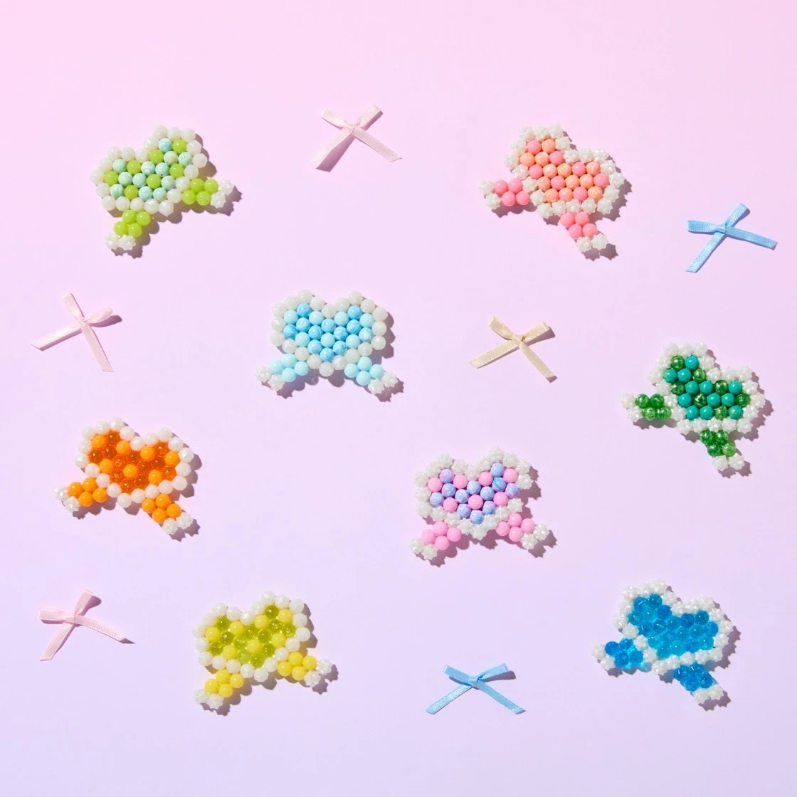 アクア ビーズ 図案