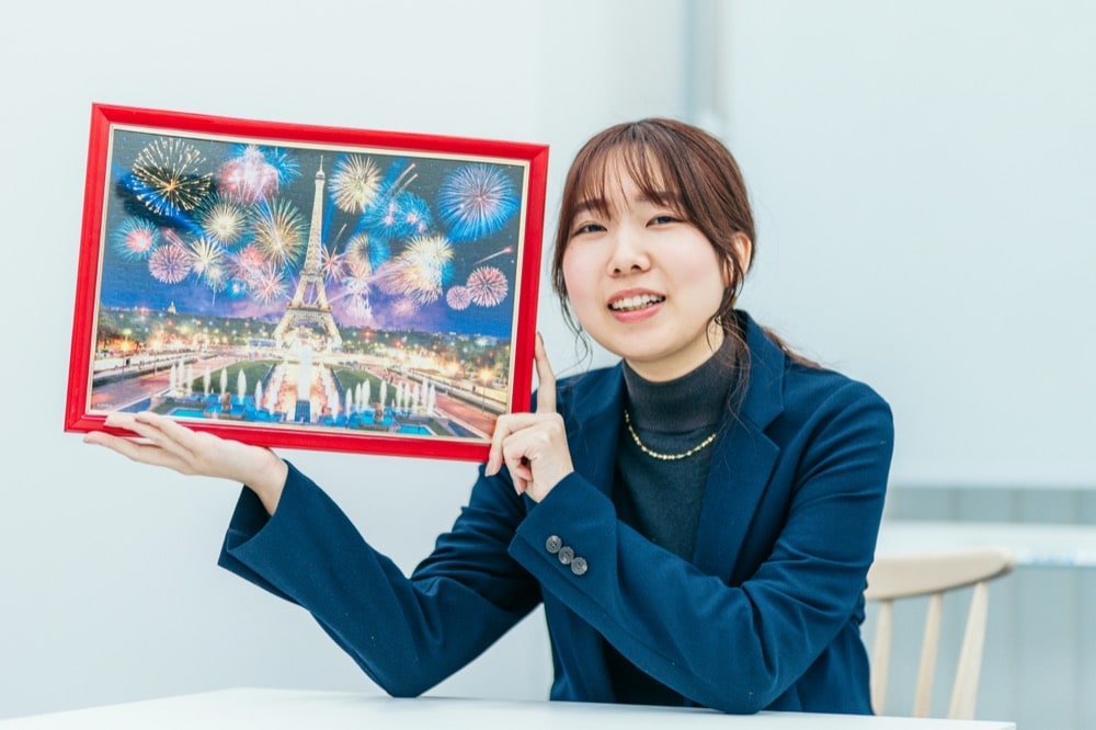 形に残るものを直接お客様に届けられる