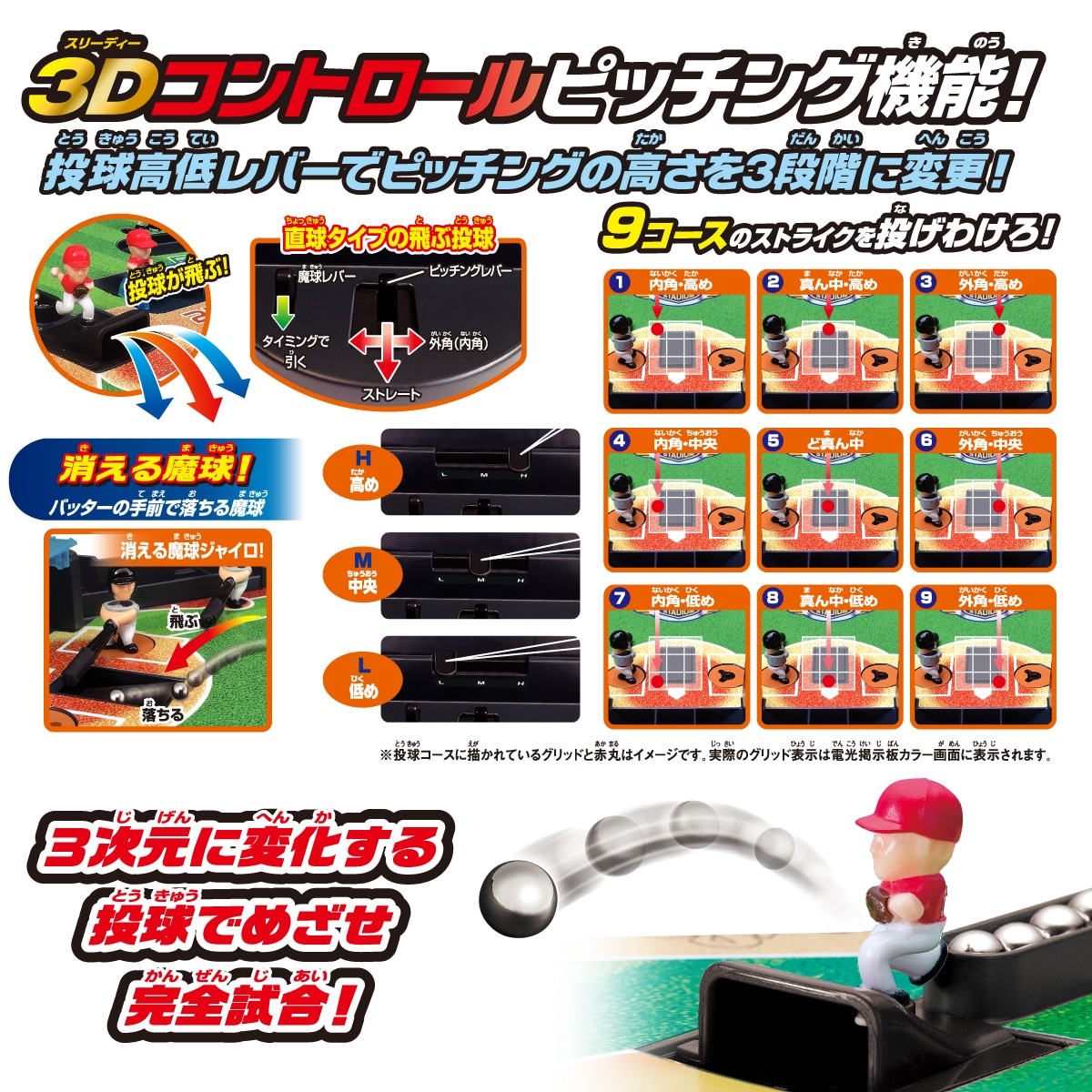 野球盤3Dエース スーパーコントロール｜商品カタログ｜エポック社の 